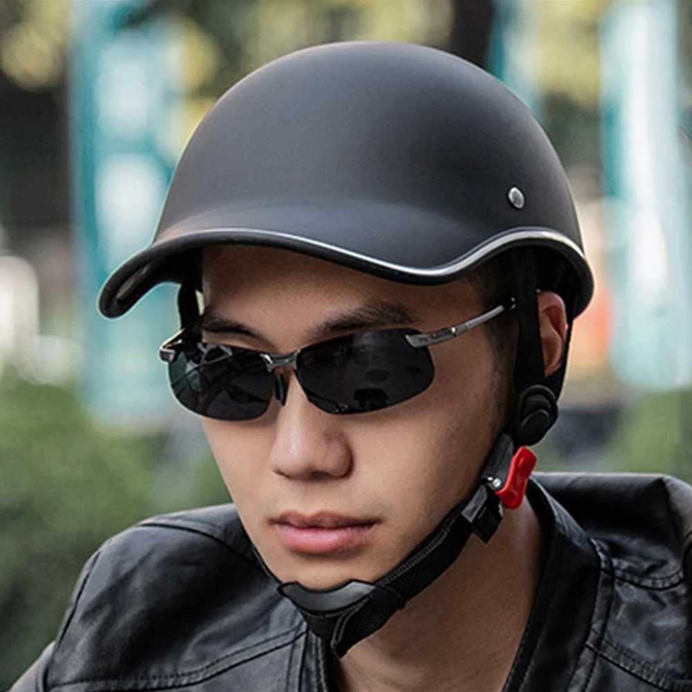 Fashion Adult Electric Bicycle Helmets Extended Brim Baseball Hat Style Protection Helmet Impact Resistance Protective Gear -  18