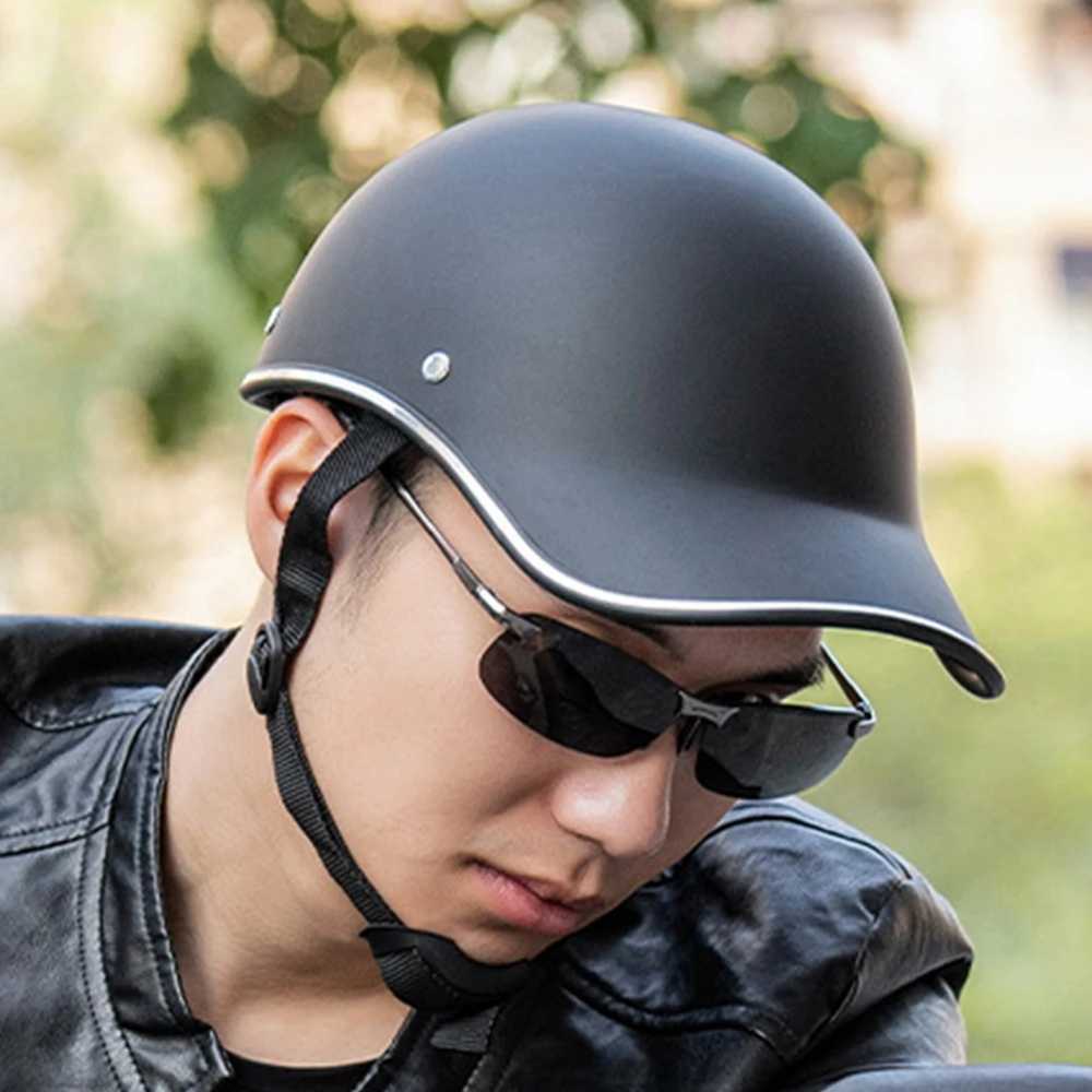Fashion Adult Electric Bicycle Helmets Extended Brim Baseball Hat Style Protection Helmet Impact Resistance Protective Gear -  18
